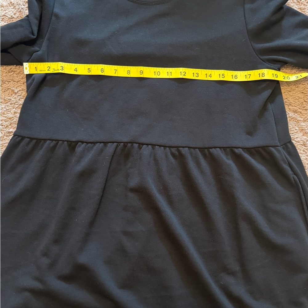Time and Tru Black Midi Dress - Picture 2 of 4